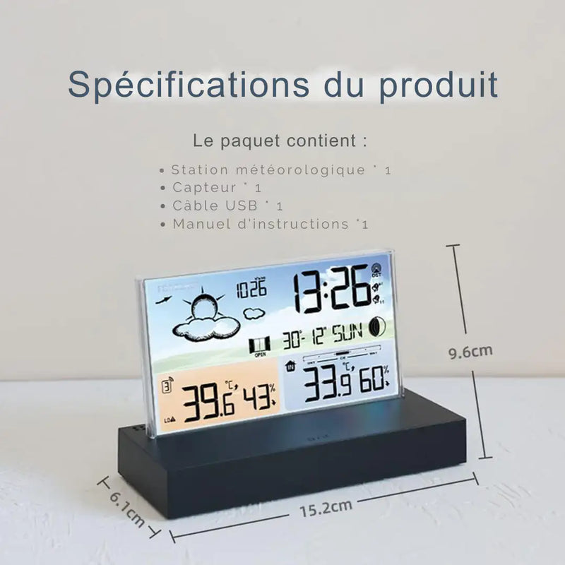 Transparent Weather Station